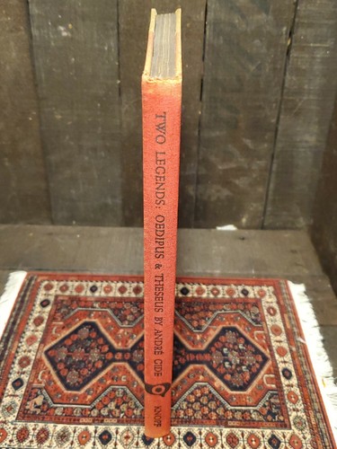 TWO LEGENDS: OEDIPUS THESEUS by Andre Gide -1st HCDJ Knopf 1950 Alvin Lustig - Picture 6 of 9