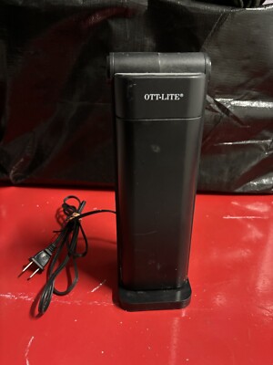 Ott-Lite TLB-13 Black Folding Portable True Color Task Lamp Table Desk Corded