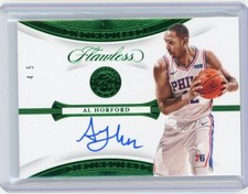 2019-20 Panini Flawless Distinguished Auto Emerald #DA-AHF Al Horford #4/5
