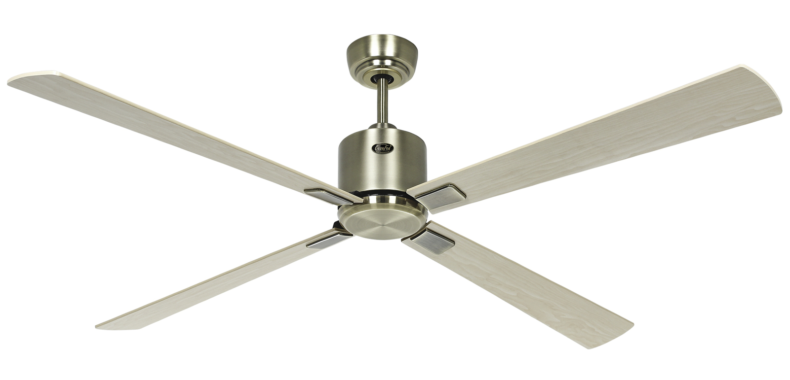 Smart Ceiling fan with Remote DC Ceiling Fan Quiet NEO 152cm Brass Maple Beech