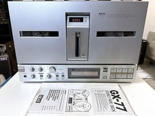 Akai Gx-77 Reel To Reel Autorev 7" Stereo Tape Deck Serviced + 30-day Guarantee