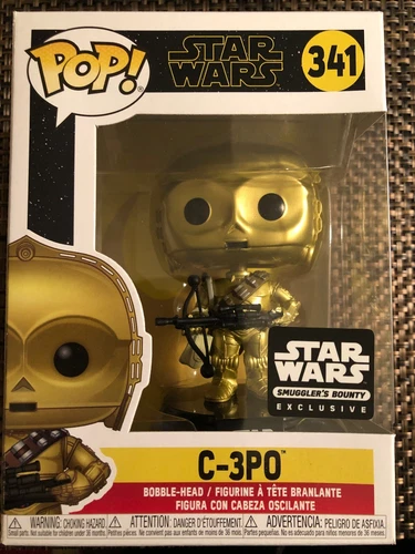 Funko POP! Star Wars - Smuggler's Bounty Exclusive #341 C-3PO