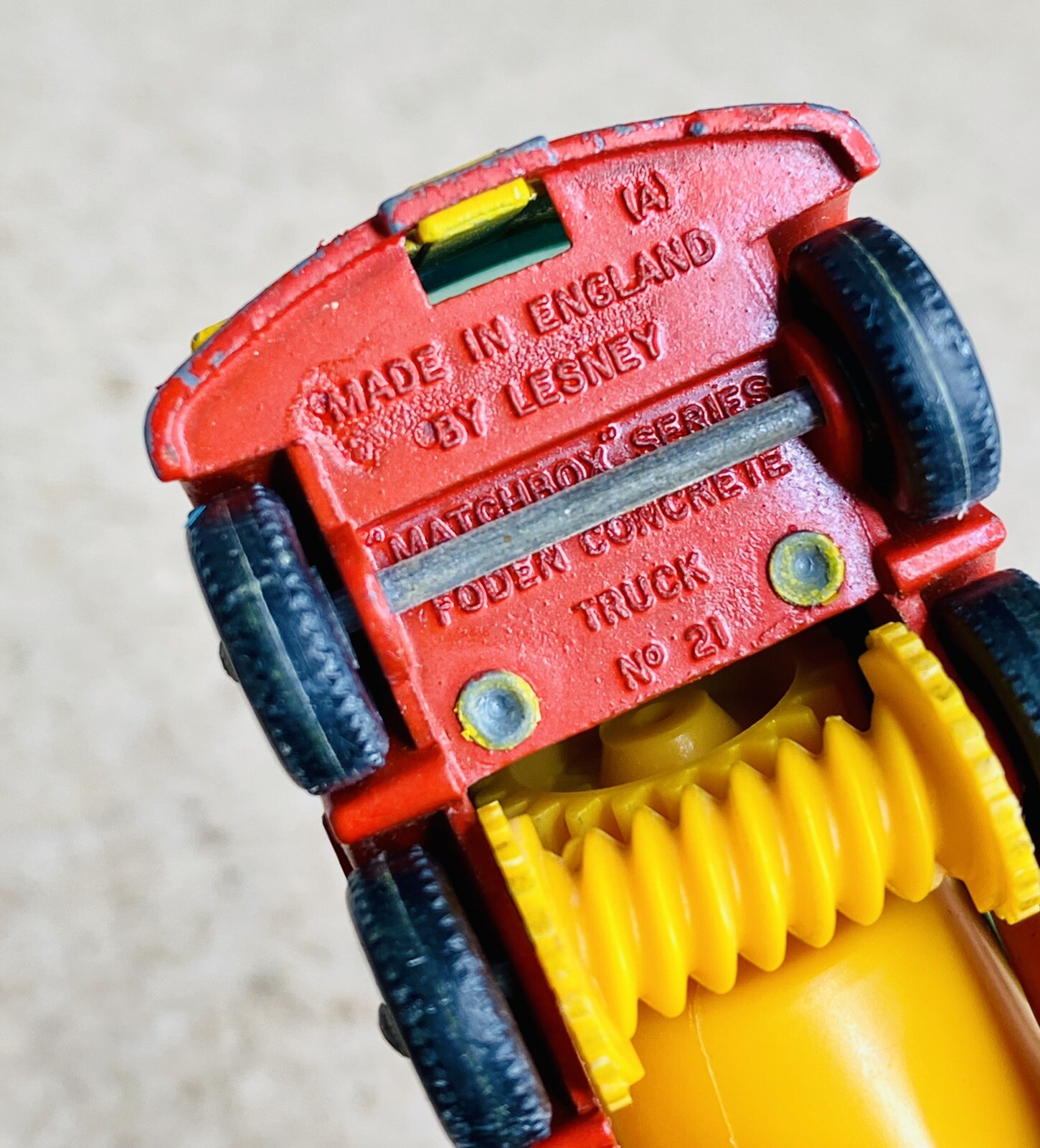 Matchbox Lesney Foden 1968 Concrete Truck No. 21