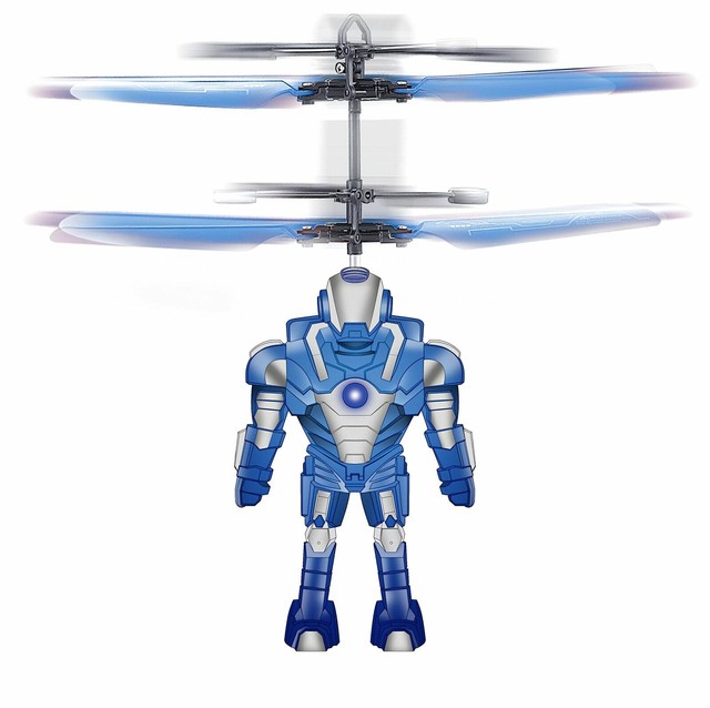 blue helicopter toy