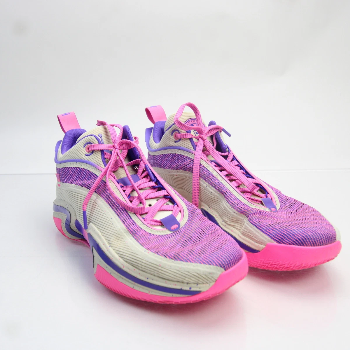 Air Jordan 36 Low Bam Adebayo Mother's Day Basketball Shoe Men's Tan/Pink  Used