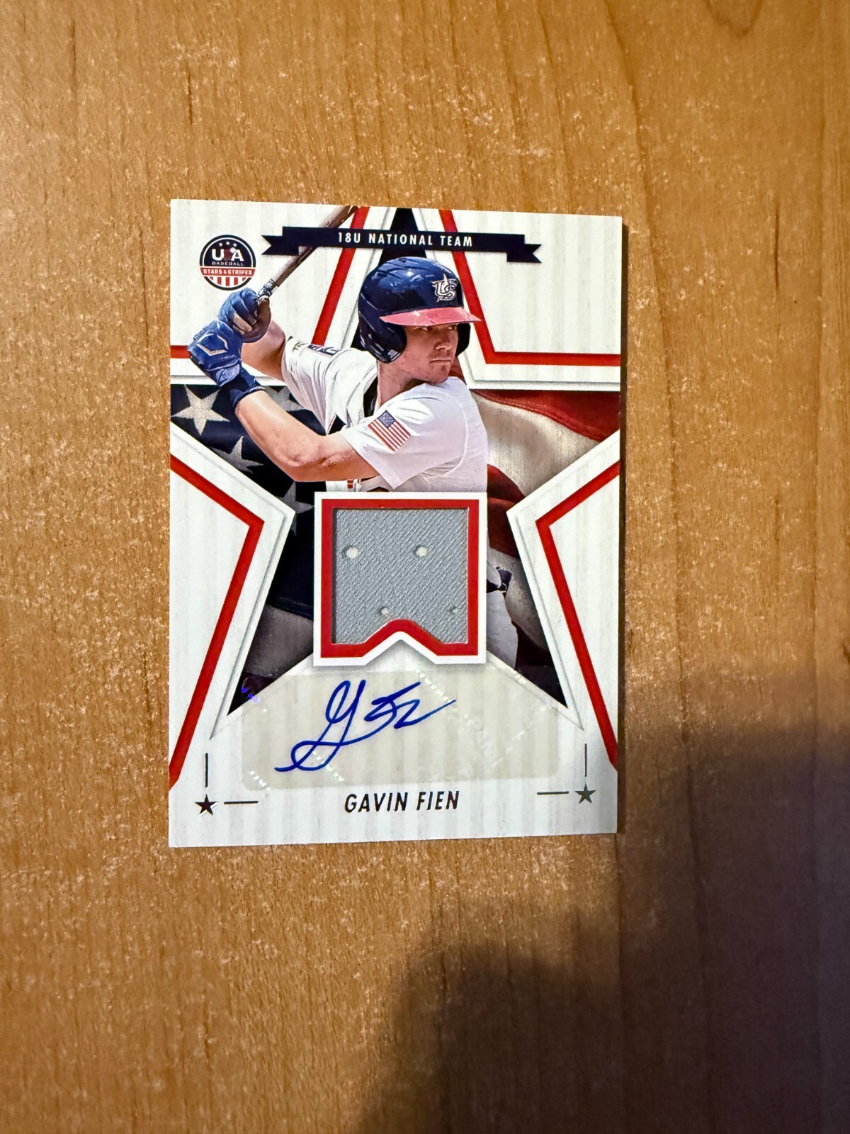 2025 Panini Stars & Stripes - Gavin Fien - 18UTeam USA Auto Relic