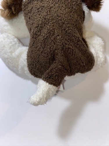 Russ Berrie Luv Pets Chops Gray & White Valentine Heart Puppy Dog Plush 5" - Picture 11 of 12