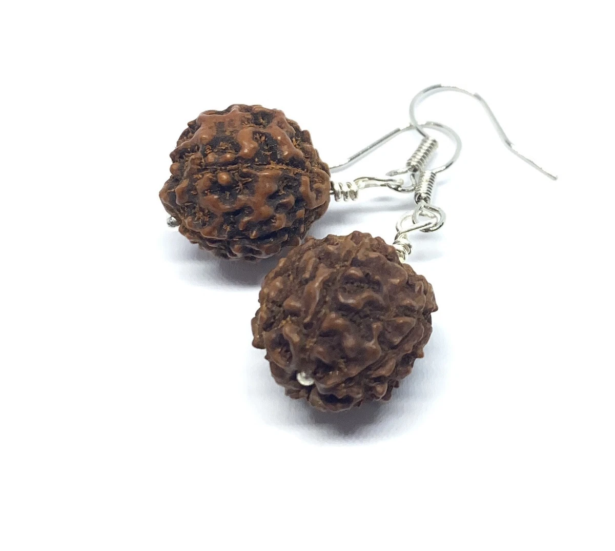Rudraksha earrings online deals