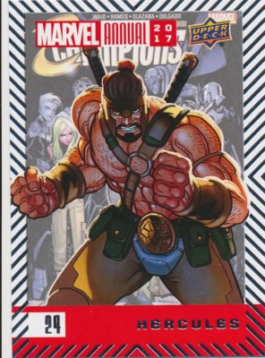 #24 HERCULES (2018) 2017 Upper Deck Marvel Annual AVENGERS
