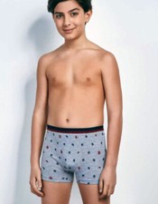 6 Boxer For Kids Coveri In Cotton Fashion With Logo Elastic Art Fashion 1