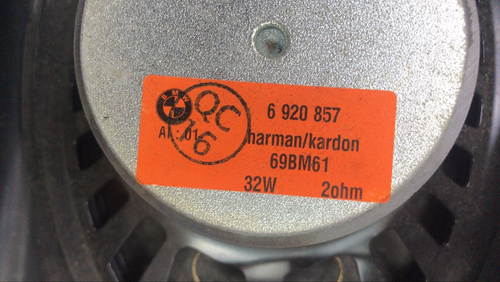OEM BMW E46 M3 HARMAN/KARDON SUBWOOFER SPEAKER SET LEFT AND RIGHT - Picture 5 of 7