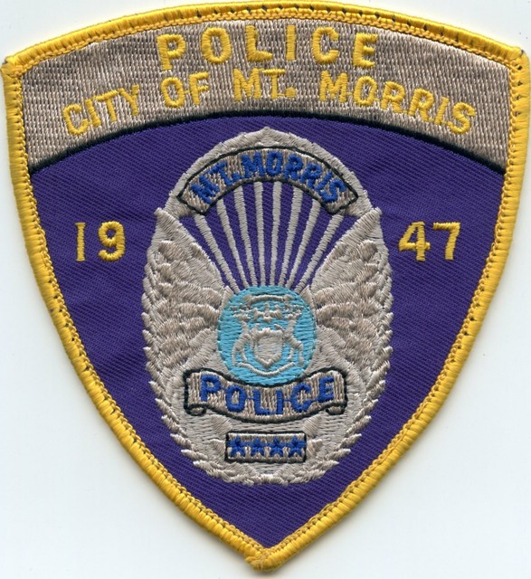 MOUNT MT MORRIS MICHIGAN MI POLICE PATCH eBay