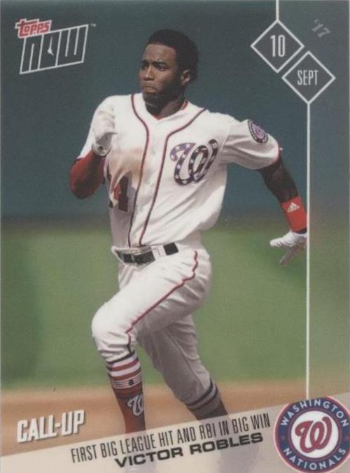 2017 Topps Now - Victor Robles #583 - 1 of 1