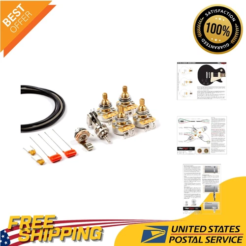 Guitar Wiring Kit for Les Paul Standard | Complete Assembly Solution