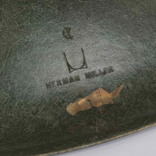 Mecedora Herman Miller Eames RARA Verde Oliva Original Vintage - Imagen 8 de 8