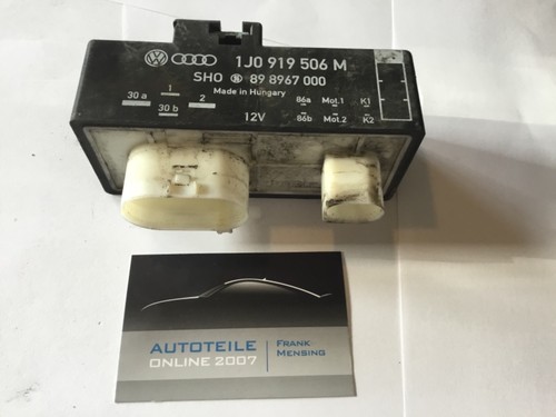 Seat Ibiza 1,4 Diesel 08 Steuergerät Kühlerlüfter 1J0919506M 898967000