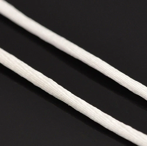 1-3-5-10m Chinese Macrame Knot Making Nylon Cord Thread Soft Satin Round 1mm dia - Picture 37 of 39