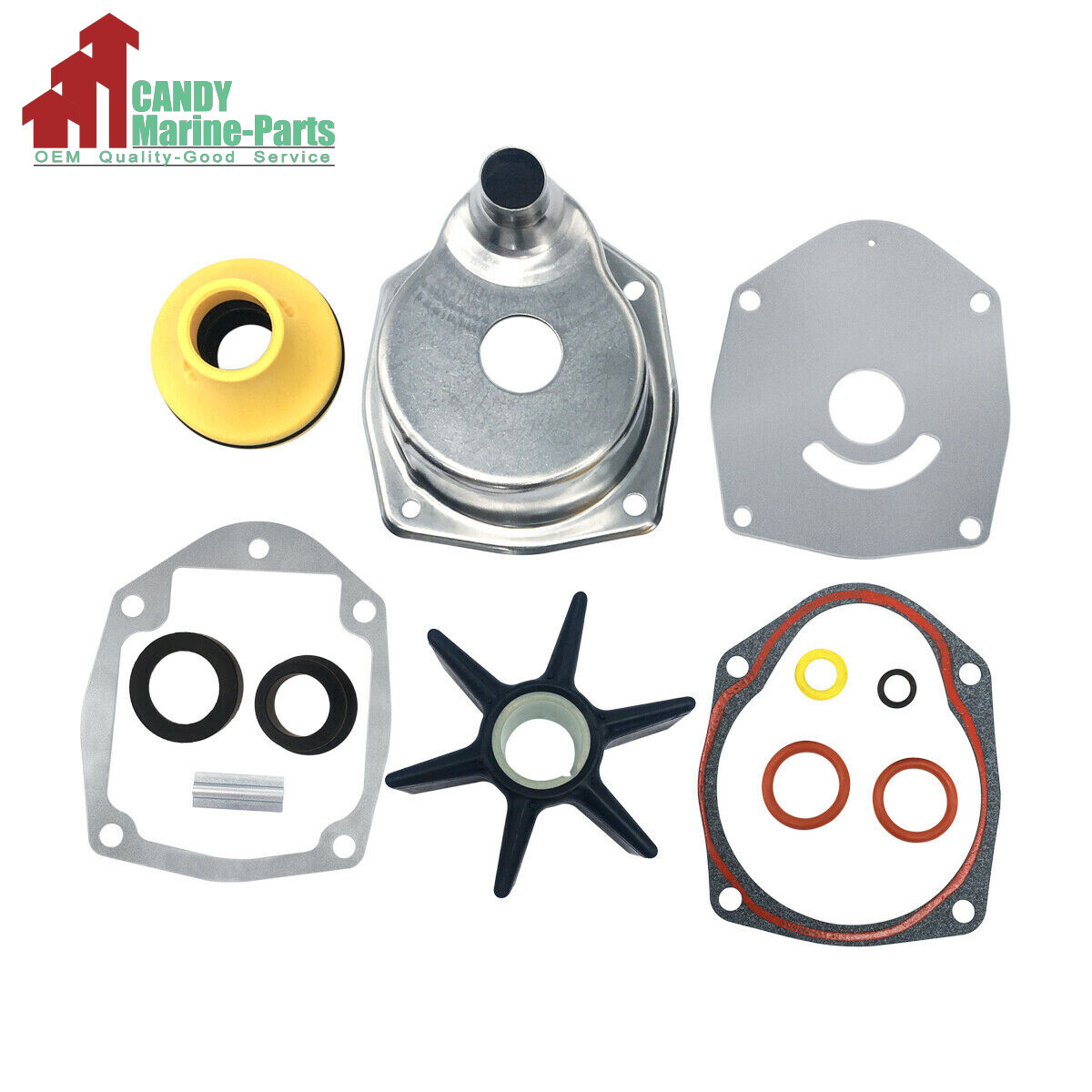 For MerCruiser alpha one 1 gen 2 two water pump impeller service kit 817275Q05