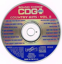 SOUND CHOICE KARAOKE SC-8120 - ORIG SPOTLIGHT CD G - COUNTRY - OUT OF PRINT  