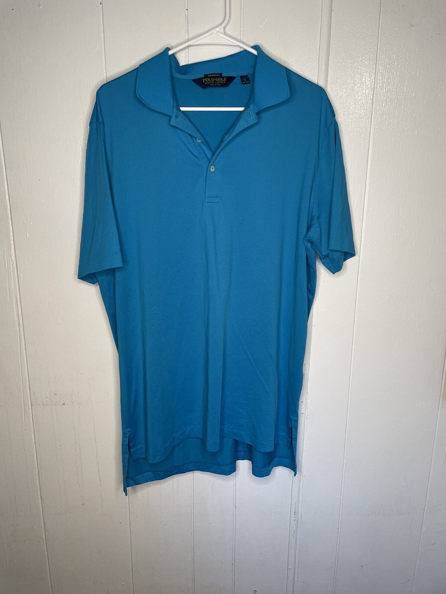 ラルフローレン ポロゴルフ Ralph Lauren Polo Golf Mens Size Large Golf Polo Blue 2970