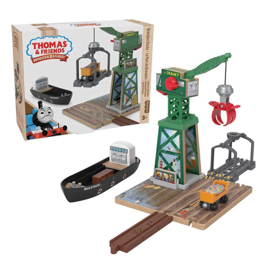 Fisher Price Thomas & Friends Wooden Railway Brendam Docks