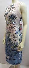 VINCE CAMUTO $148 FLORAL SHEATH DRESS *NEW* WITH TAG SZ 10