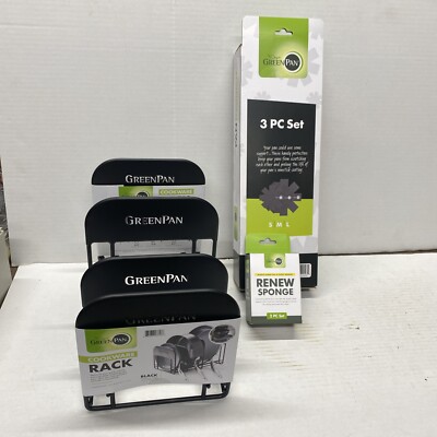 Green Pan Storage Rack Pan Protectors Renew Sponge  SLC-597