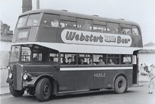Bus Photo: BJX57 Hebble MS (46). 1950 AEC Regent III /  Roe L27/26R