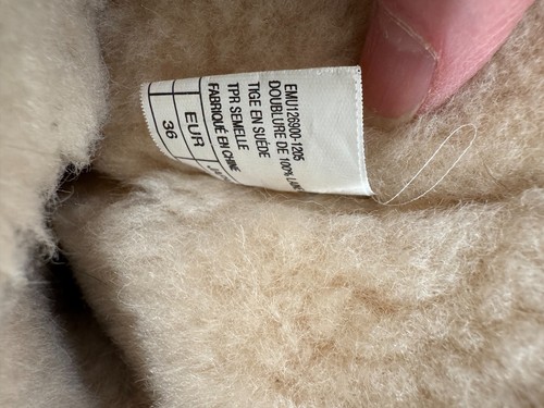 EMU Kungala Australia Mini Pull On Winter Purple Suede Boots EU 36 US 6 K4 - Picture 9 of 10