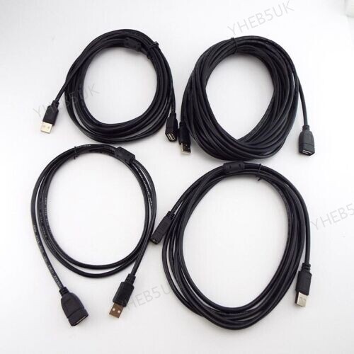 1.5/3/5/10M USB 2.0 Extension Cable Male To Female Data Cable Extender Wire 8H - Picture 6 of 8