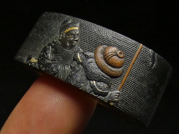 Japan antique Edo Hamano Kingdom Guanyu signed by Shozui Japan antique Edo Hamano Kingdom Guanyu signed by Shozui