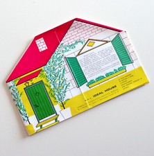 IDEAL HOUSE SPA VORGEFERTIGT STAHL BETON ASBEST BROSCHÜRE 1966 L3902S55