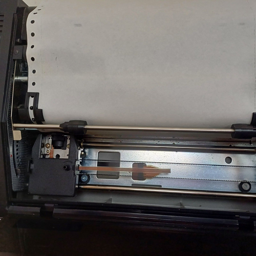 Philips VW-0020 Graphic Printer 80 Colomn Matrix MSX / MSX2 Japan Rare + Paper - Afbeelding 4 van 14