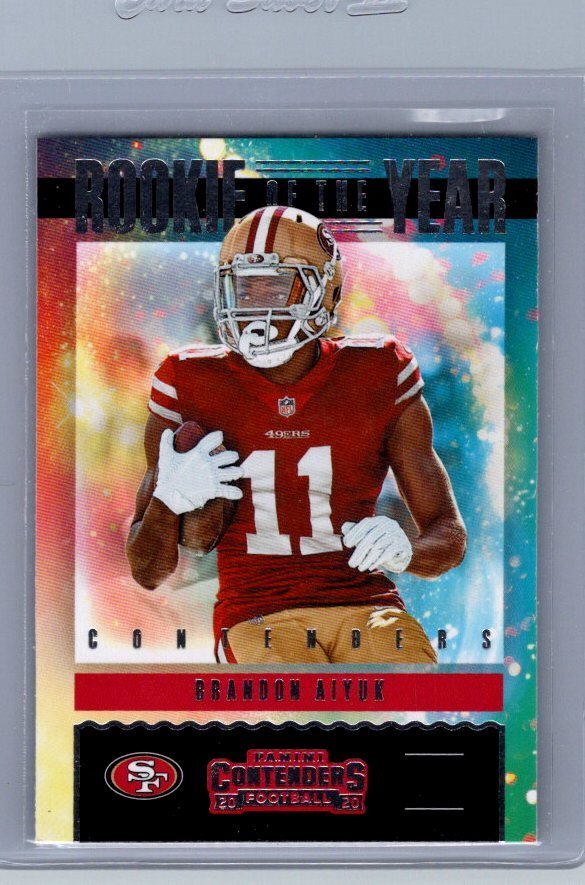 2020 Panini Contenders #RY-BA Brandon Aiyuk Rookie of the Year Contenders