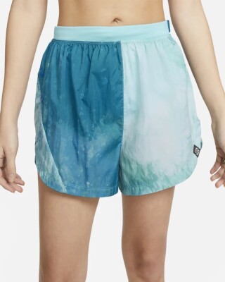 Nike Damen Repel Mid-Rise 3'' kurze gefütterte Trailrunning Shorts - Medium - neu 