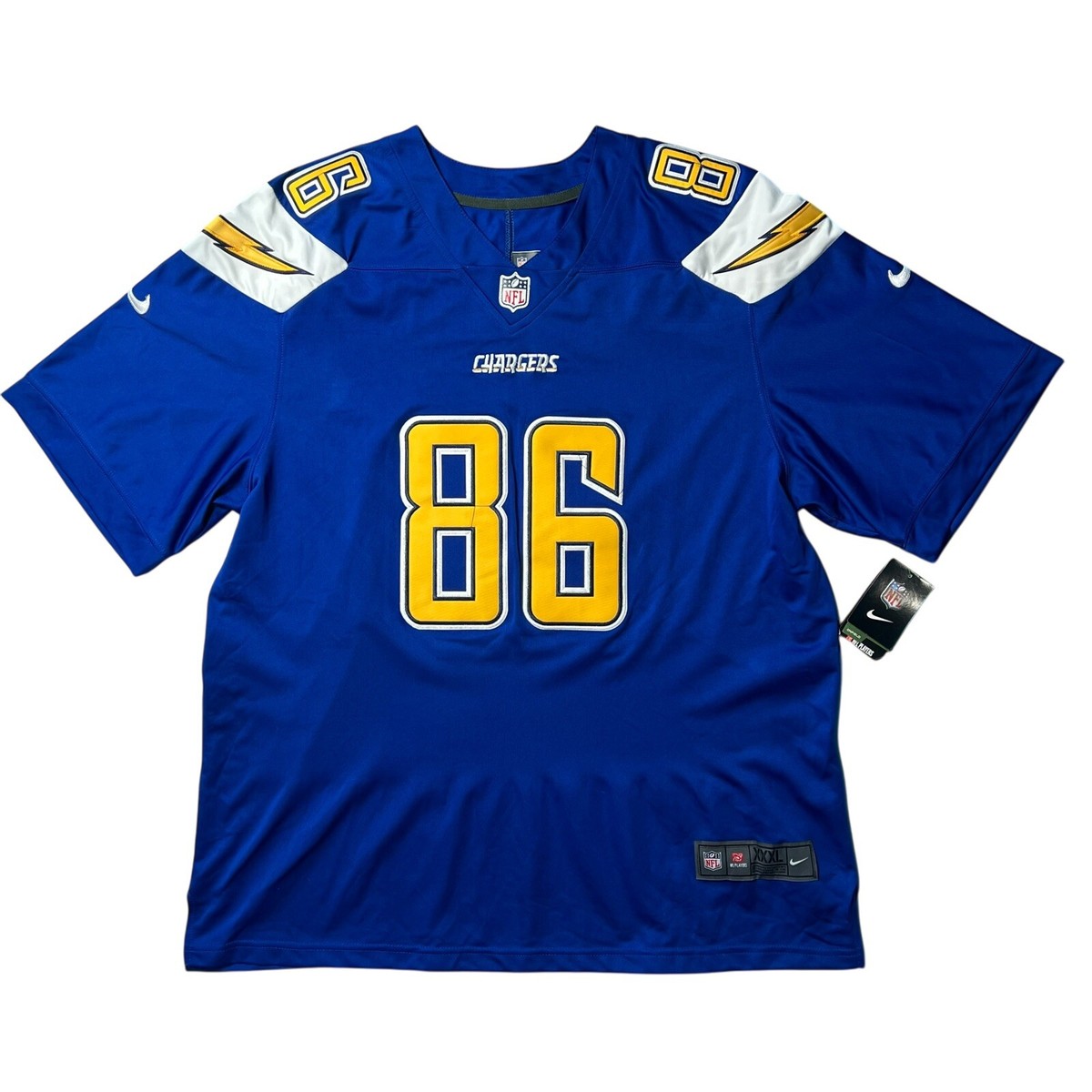 NWT San Diego Chargers Hunter Henry Jersey #86 NFL NIKE ON FIELD
