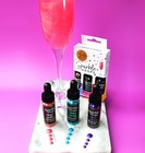Mermaid Sparkle Drops Shimmer Syrup 3 Pack Gift Set Prosecco Gin Cocktail Party