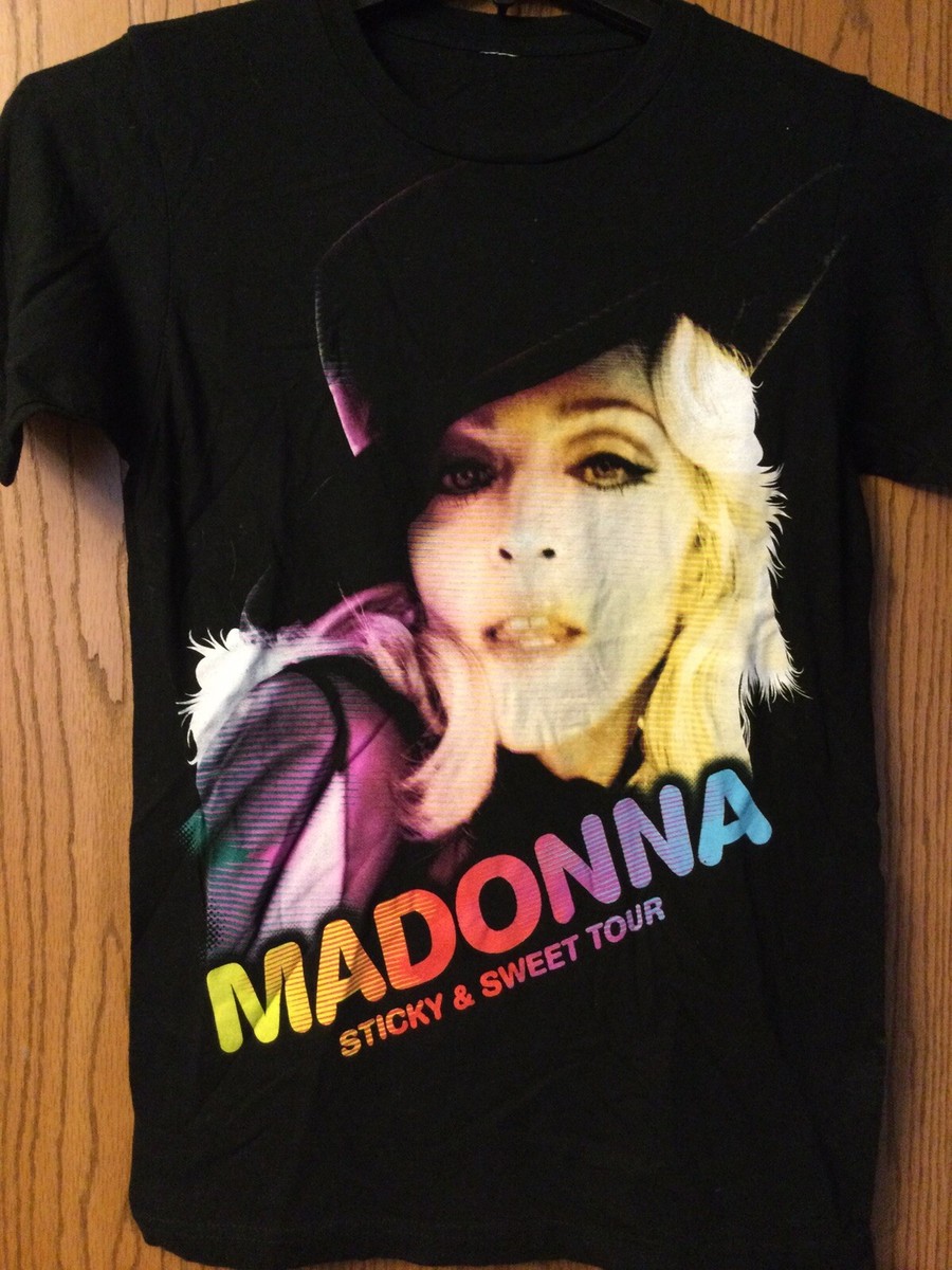 マドンナ 　Sticky & Sweet Tour　オフィシャル Tシャツ　L Madonna Sticky & Sweet Tour Concert T-Shirt | eBay