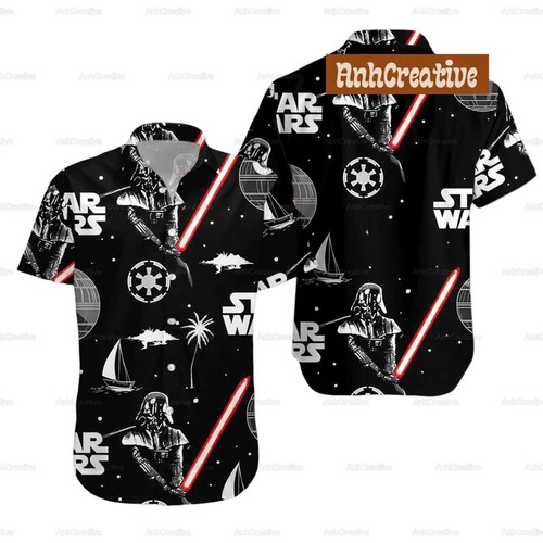 Star Wars Darth Vader 3D HAWAII SHIRT Mother Day Gift All Over Print Best Price - Picture 3 of 3