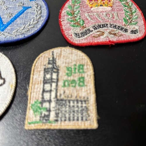 Eclectic Set of 8 Unique Embroidered Patches for Customization and Style - Picture 9 of 10