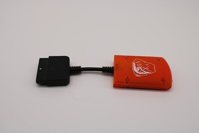 Mad Catz Wireless Control Box Dongle 8246 Orange for PS2 Playstation 2