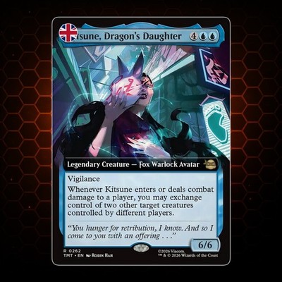 MTG - Kitsune, Dragon's Daughter - TMT - EN - NM