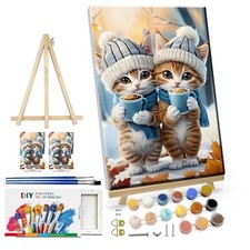 Paint by Numbers Kits for Adults DIY Cute Cats Paint by Number Cute Cats 229