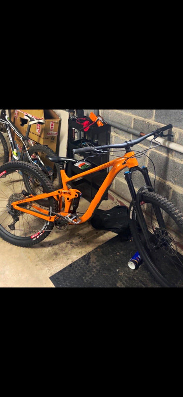 Giant Trance X 29in Full Suspension MTB M Frame Orange/Black Hydraulic Disc