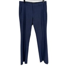 Banana Republic Logan Blue Straight Leg Trouser Pants Workwear Office Business 4