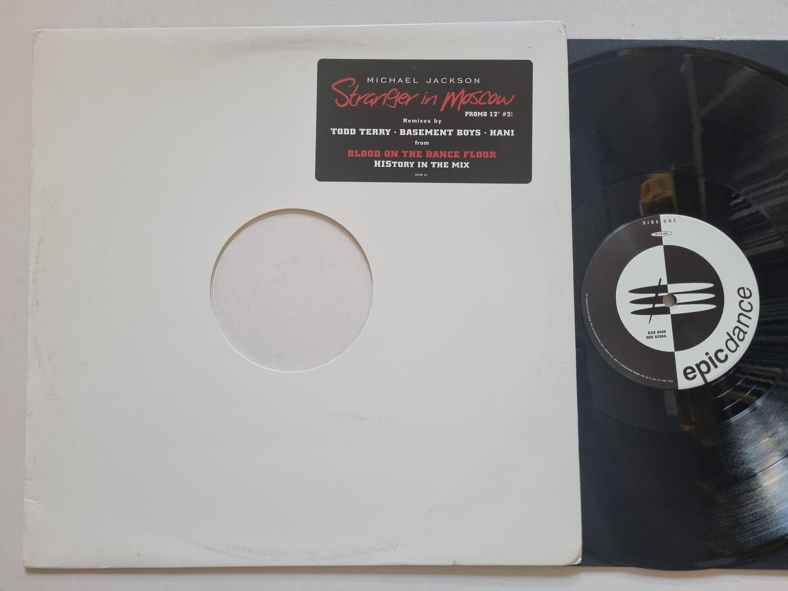 Michael Jackson - Stranger In Moscow 12'' Vinyl Maxi US PROMO