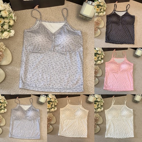 Elegant Women's V Neck Floral Suspenders Vest Suitable for All Seasons - Picture 7 of 13