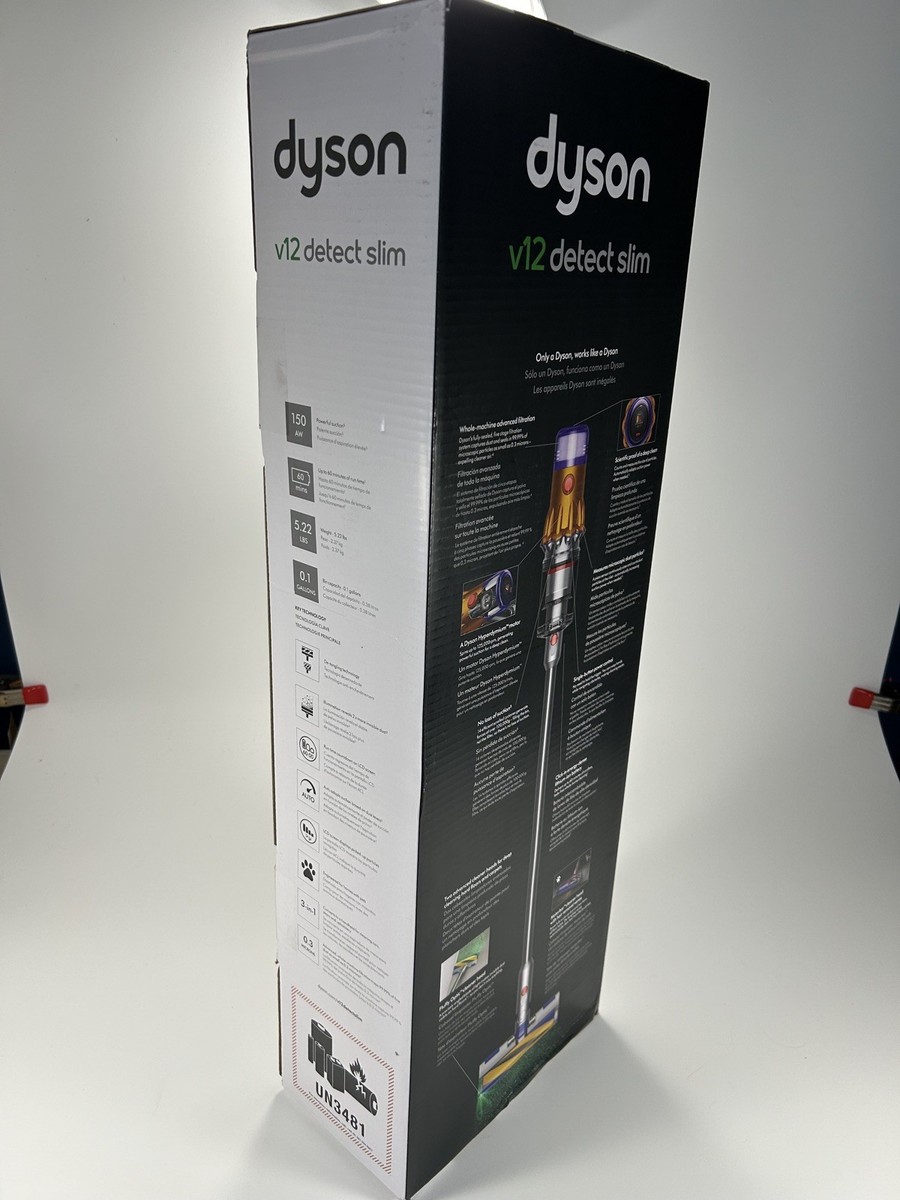 【新品未開封】DysonV12 Detect Slim FluffySV46FF Dyson V12 Detect Slim Fluffy SV46 FF Vacuum Cleaner Used | eBay