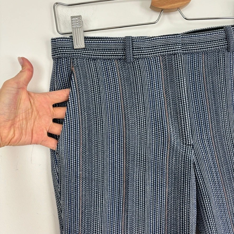 Теория Virgin шерсти плиссированные брюки синий размер 4 - карьера и бизнес - Изображение 3 из 4