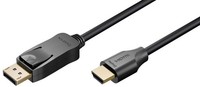 Displayport-Kabel FüR Hdmi 8K/60Hz 3M Schwarz 80526